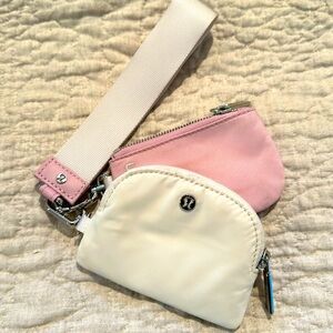 Lululemon dual pouch wristlet